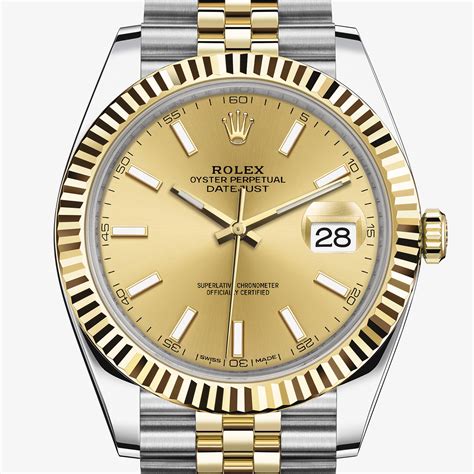 rolex datejust 41 oystersteel and yellow gold price|Rolex Datejust 41 oystersteel.